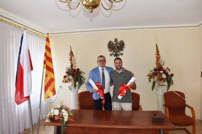 uroczyste podpisanie umowy o przyjaźni